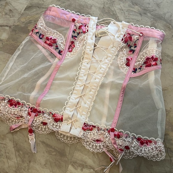 For Love and Lemons Rose Festival Garter Skirt - Picture 2 of 2